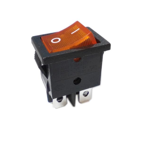 Silver Alloy Contacts Rocker Switch R19-6 12A/21A 125V AC UL CUL VDE ENEC
