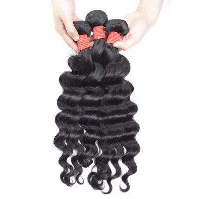 Weave humano do cabelo do Virgin da cor de Narural, do Weave fraco da onda da categoria 10A cabelo humano