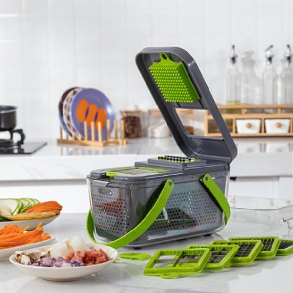 Multifunctional Kitchen Tool Accessories  22 pcs  Onion Cutter Vegetable Chopper Slicer