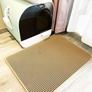 Deluxe Cat Litter Trap Mat - Honeycomb Technology