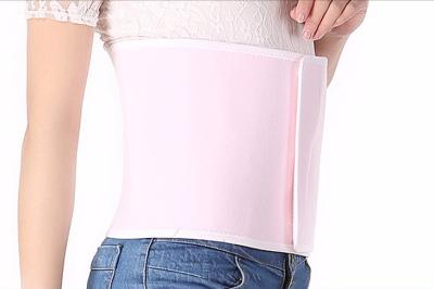 La couleur puerpérale matérielle de rose de bande de ventre de tissu élastique pour protègent la taille