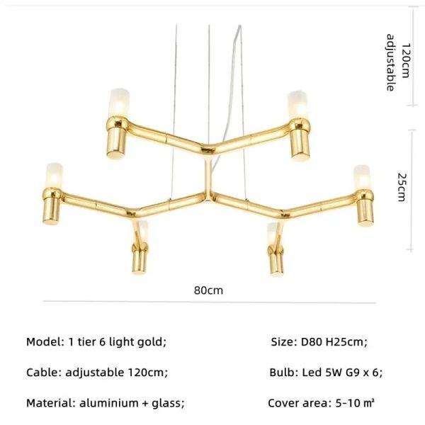 Creative Art Deco Pendant Lights Modern Luxury Chandeliers Crown Magnum Pendant（WH-AP-604）