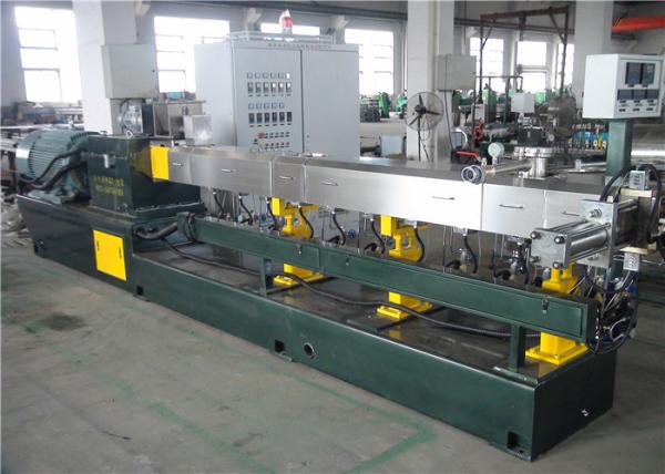 High Efficiency Polymer Extrusion Machine With Two Stage Conveying System