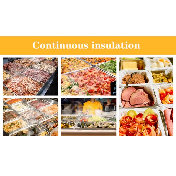 Стеклянная крышка Электрический отапливатель для пищи