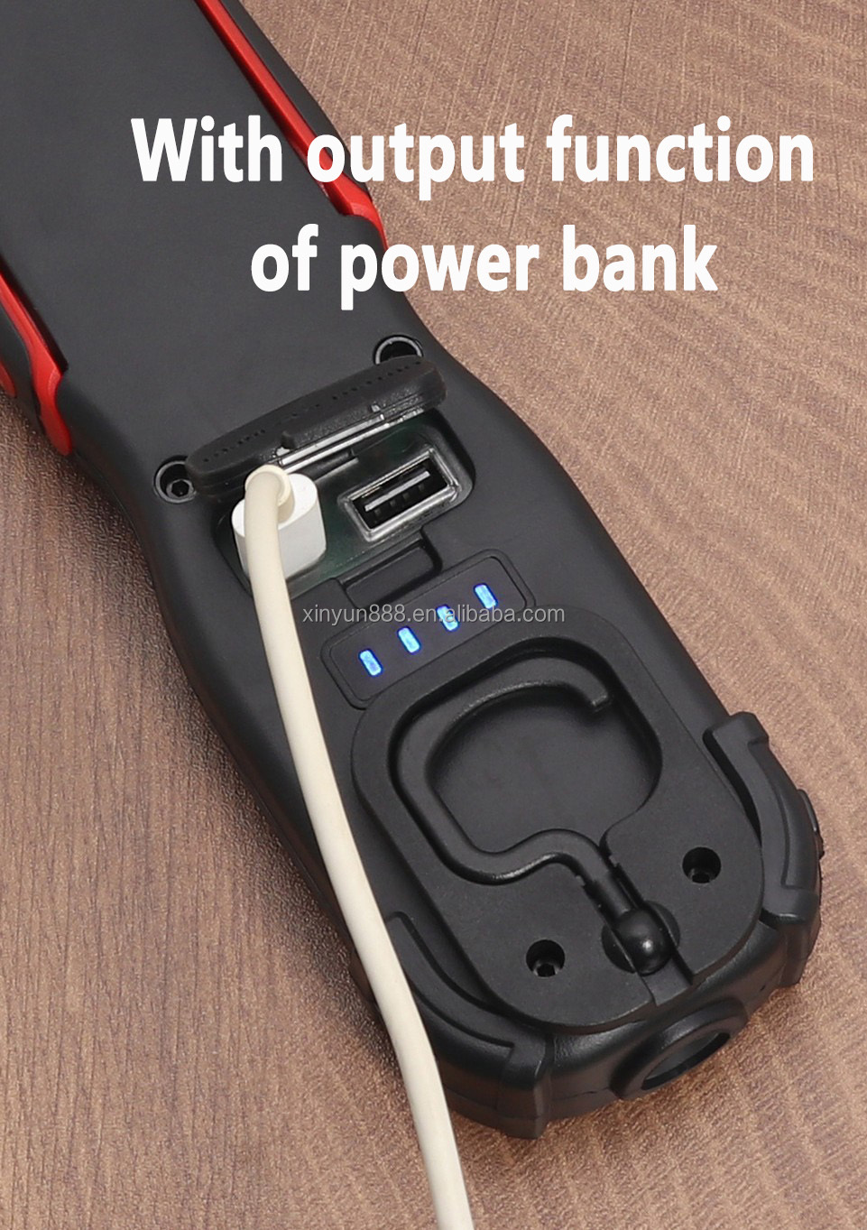 Outdoor Magnetic Work Inspection Light COB Charging High Brightness Maintenance Work Light Outdoor Camping Inspection Work Light