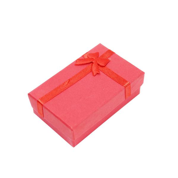 Envasado de papel para el Día de la Madre Caja de regalo con linda cinta rosada grande Arco de corte a presión personalizado