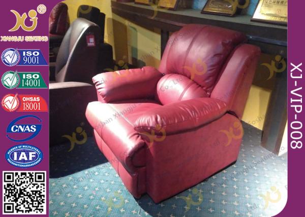 Real Leather Electric Control Home Cinema VIP Theater Seating Reclining Sofa