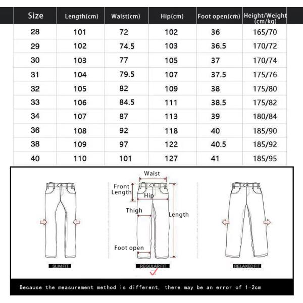Thick Stretch Mens Jeans Loose Straight Tube High Waist Plus Size Casual Wash SAND WASH