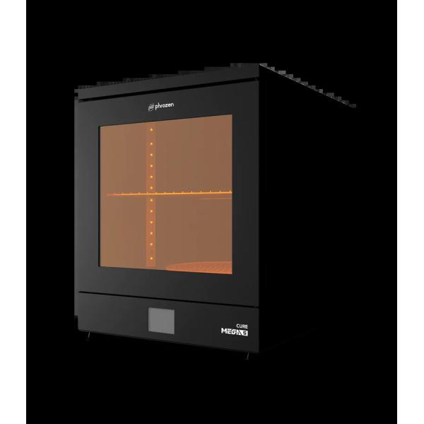 Phrozen Cure Mega S Dry and Cure High Productivity 360c Transparent Turntable Built-in Interior Light Washing and Curing Machine