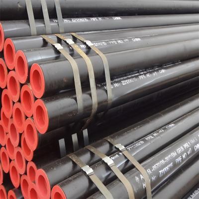 Q345 MS Tubo de aço carbono sem costura AISI 5 polegadas OD 5,5 mm de espessura para água