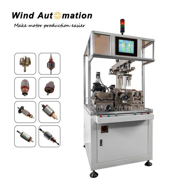 100 Sets/Year WIND-ABM-2 Motor Armature Balancing Machine with 2 Stations Weight Correction Machine