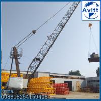 QD150 Derrick Crane 30m Jib de trabalho 6.0t carga de ponta e 10t Max.Load