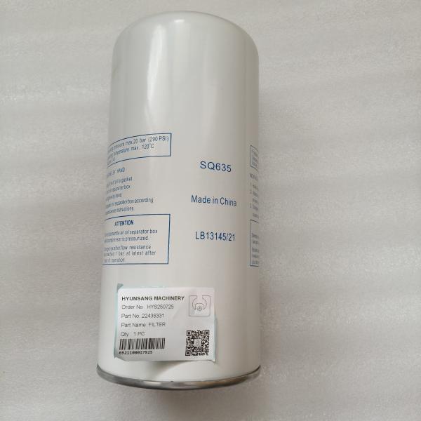 FILTER 22436331 for Ingersoll Rand Air Compressor