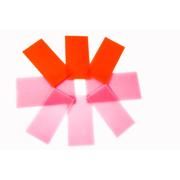 Dental Lab Base Plate Wax Red / Pink Dental Wax Flakes Accurate Casting Wax Sheet Surgical Dental Waxes