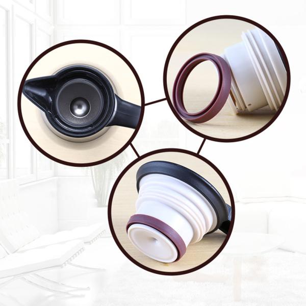 Stainless Steel Double Wall 2000ml Vacuum Insulated Teapot