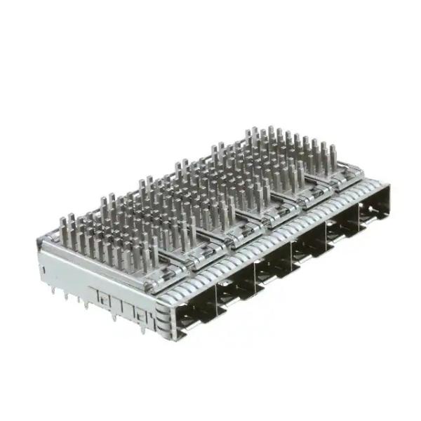 Клетка TE 2198235-3 SFP+ 1x6 с веснами теплоотвода внешними 16 Gb/S