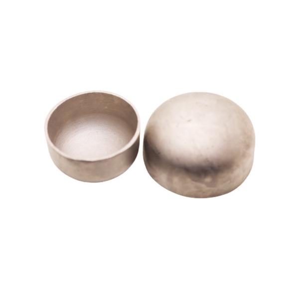 Chemical Industry Titanium Pipe Fittings Tubing End Cap Plug Grade 1 Grade 2