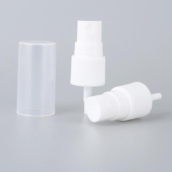 Liquid Plastic Ribbed Fine Mist Sprayer 18mm Lotion Pump