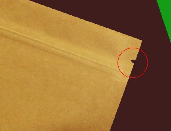 Food Packaging  Stand up Bag Kraft Brown Paper Zipper bags with Window