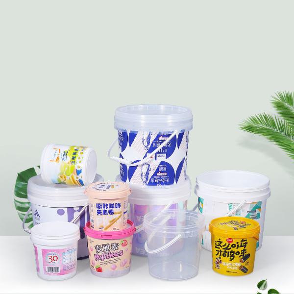 Industrial Packaging and Storage Paint 20L Customizable Heat Resistant Plastic Bucket