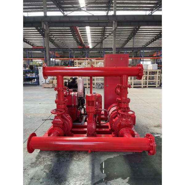 Дизельное топливо 2950RPM системы водяной помпы огня 1000GPM 10Bar аварийное