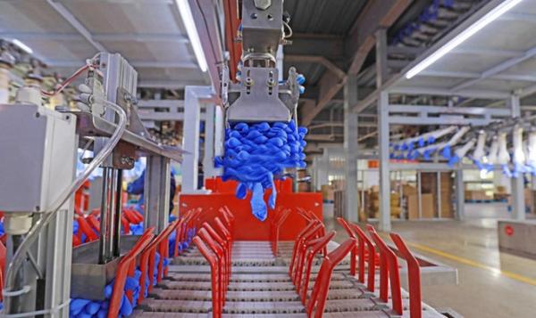 Exame Médico Máquina de Fabricação de Luvas de Potência de Látex