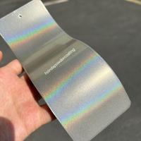 Revêtement en poudre thermodurcissable DSM Resin à effet métallique, changement de couleurs multiples