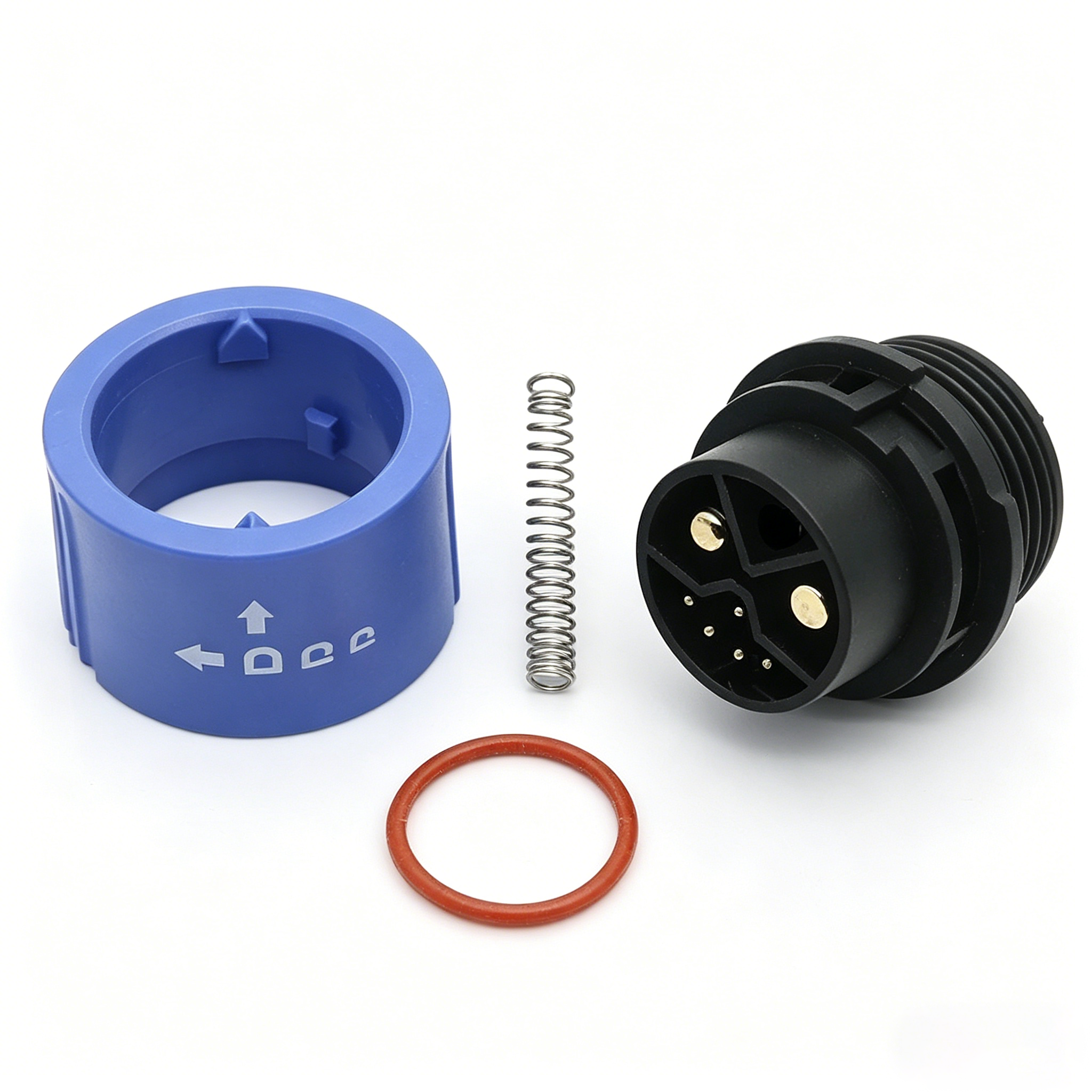 E-motorcycle Solution M23 Series 30A Heavy Duty Waterproof Circular Connector For High Power Equipment