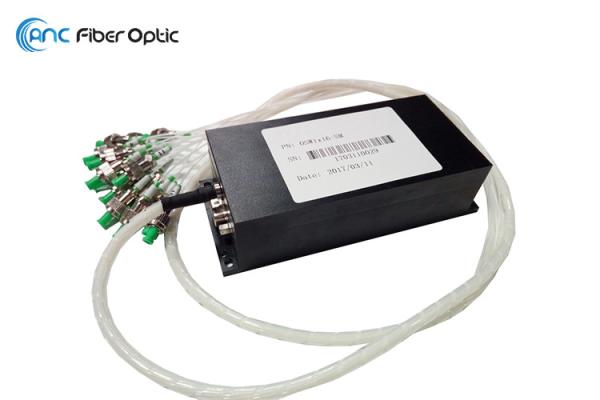 Interruptor ótico mecânico do divisor FC/APC 1x8 1x16 do cabo de fibra ótica 900um da manutenção programada 1310/1550nm 1m