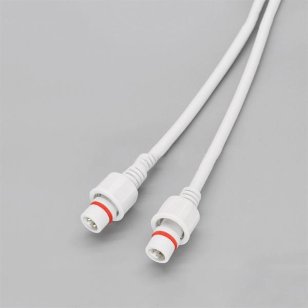 Copper Contact Waterproof 2 Core Wire For LED Light