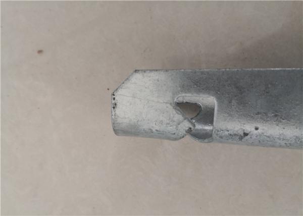 3 Strand 45° Steel Barbed Wire Extension Arm For Chain Link Security Fence