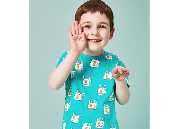 Boys Summer Short Sleeve Children's Style Clothing / Cute Printing Cotton Baby Clothes