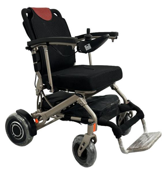 Silla de ruedas estándar ligera con batería de litio (Aprobada por la FAA para uso en aerolíneas)
