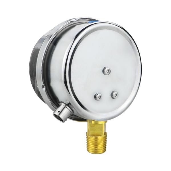 1.6% Precision 100mm Oil Filled Contact Pressure Gauge Manometer with M20*1.5 Thread