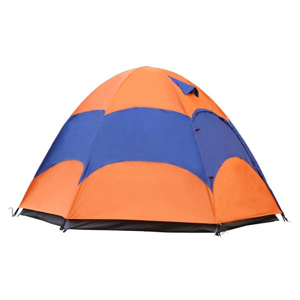 3-4 Person Waterproof Portable Double layer Outdoor Camping Dome Tent Hiking Traveling Tent(HT6022)