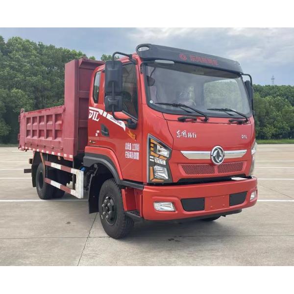 Dongfeng Diesel Dump Truck Two Wheel Drive Rear Drive 4×2 Manual Transmission 8 Square Meters