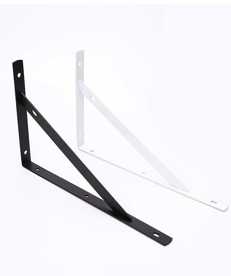 Modern Right-Angle Triangle Bracket for Kitchen Wall Shelf Thickened Tripod Iron Support Frame Panel Fixed Partition Commercial