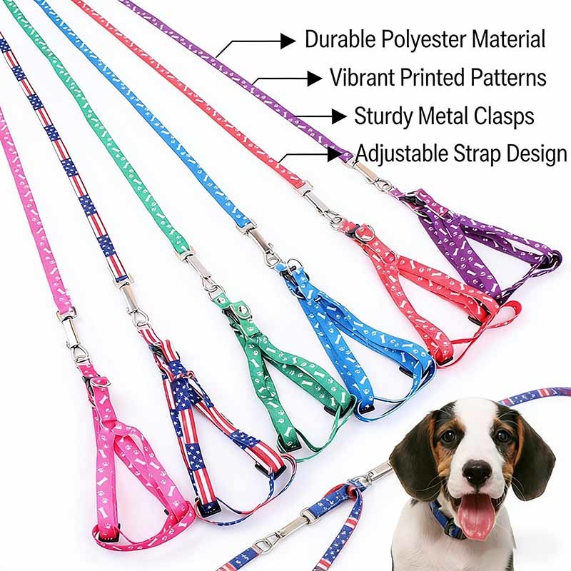 Factory Supply Heavy Duty Dog Harness Adjustable Fit For Small Medium Large Pets Wholesale Bulk Order