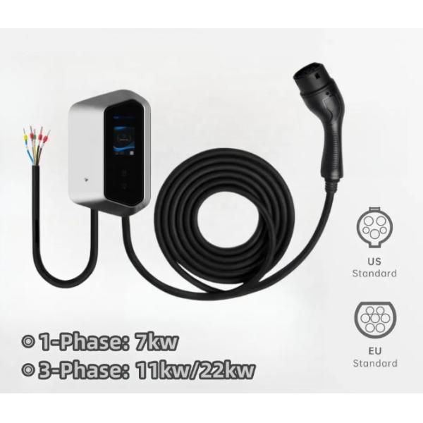 OEM ODM 7kw 11kw 22kw Type 2 Electric Car EV Charging Station Wallbox EV Charger