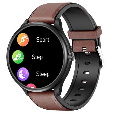 Reprodutor de música masculino pulso ECG relógio inteligente 240*240 tela 316L caixa de aço inoxidável