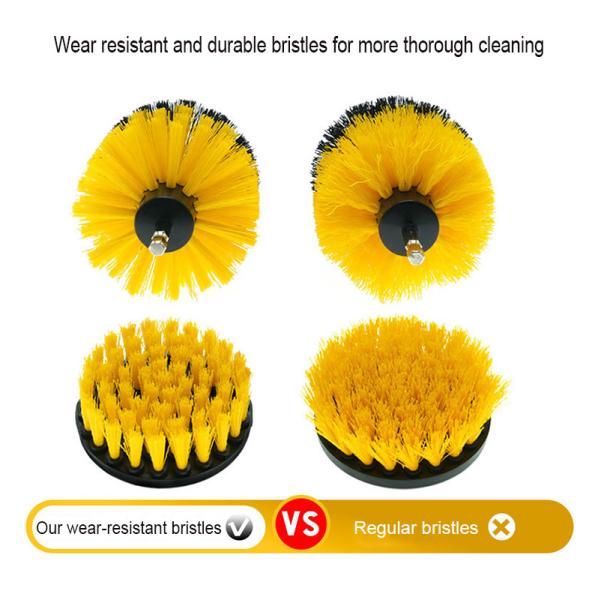 9 шт. Уборщик колес для автомобилей Сверло с силовой очисткой