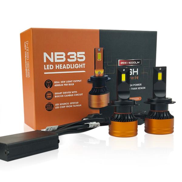NB35 Led Headlight 80W 12000LM H4 H1 H3 H11 HB3 HB4 9005 9006 Car Led Headlight 6000K