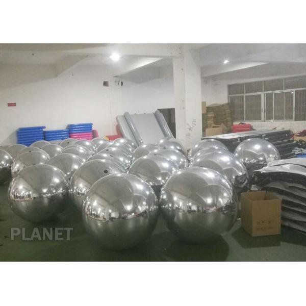 Waterproof PVC Inflatable Mirror Balloon For Advertising Activity