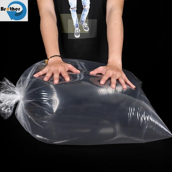 Wholesale HDPE Household Flat Pockets Waterproof and Moisture-Proof Food Bags Food Grade Flat Pockets Bags