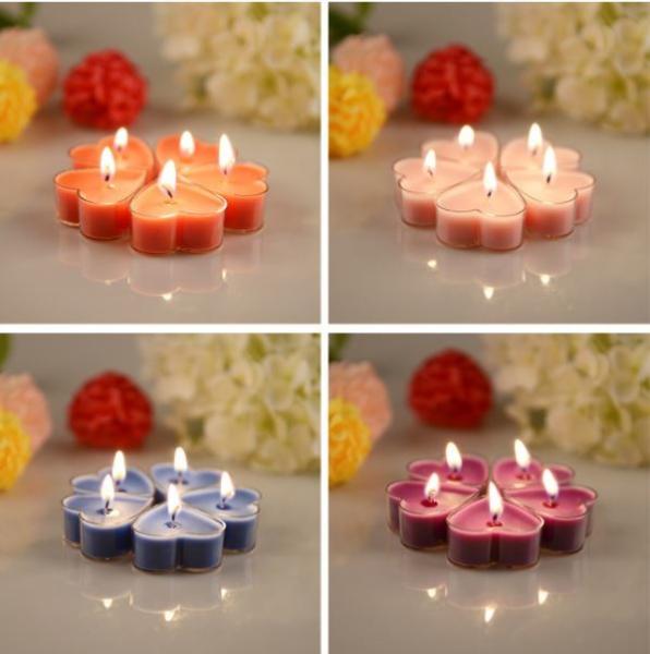 Creative Heart Style Candle for Birthday or Wedding or Diner