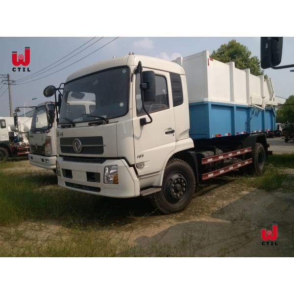 Manual Compactor Garbage Truck 14m3 Electric Waste Collection Truck