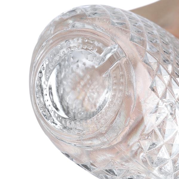 Fancy Shape Empty Spirit Liquor Alcohol Glass Bottles Suitable for Beverage Industry