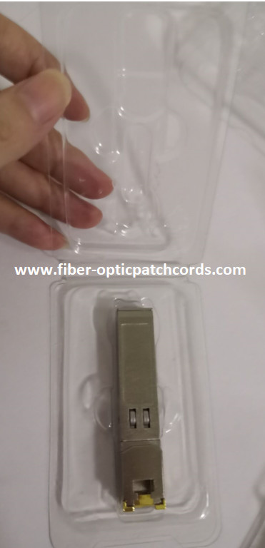 Крышка SFP раковины пластиковой коробки приемопередатчика SFP для 1G 10G