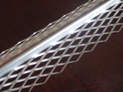 Durable Drywall Galvanized Corner Bead 0.4mm Thickness Diamond Mesh