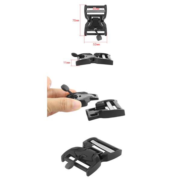 1pcs Quick Release Magnetic Buckle Adjustable Buckles For DIY Universal Men Tactical Belt Military Accessories